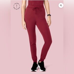 Mandala High-Waisted Scrub Joggers